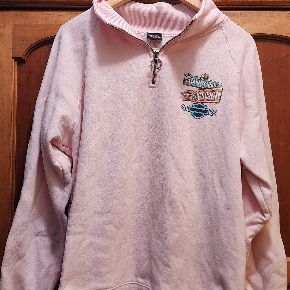 Harley-Davidson Light Pink Zip-Up
